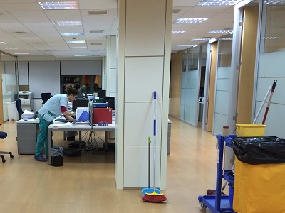 consejos y pautas para la limpieza de oficinas