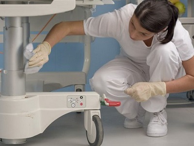 Limpieza y desinfección de hospitales