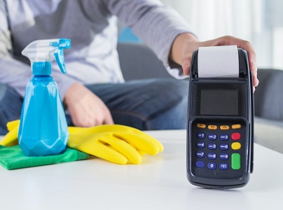 Cómo desinfectar el datáfono